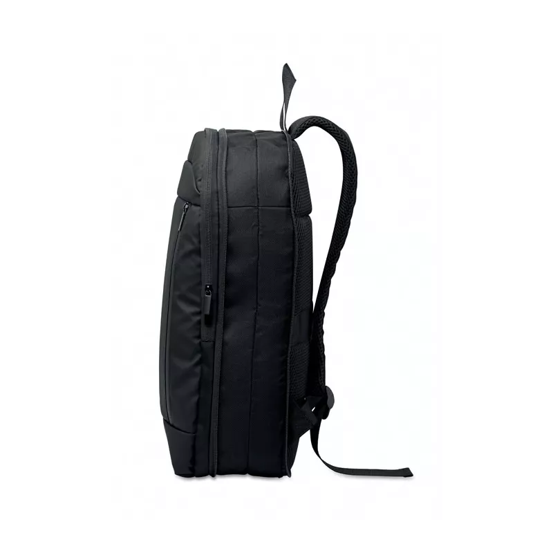 Plecak na laptop 16" rozszerzany z RPET XPANDA - Czarny (MO2753-03)