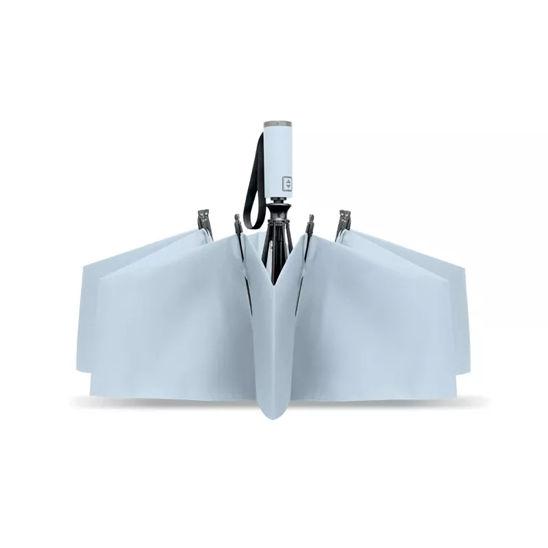 Parasol odwrotny składany 23" z RPET AGUMBE - Baby Blue (MO2925-66)