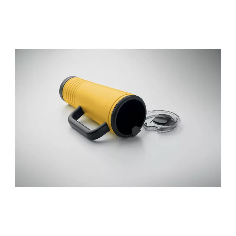 Kubek termiczny dwuścienny 700 ml HOWLER CUP - Zólty (MO2995-08)