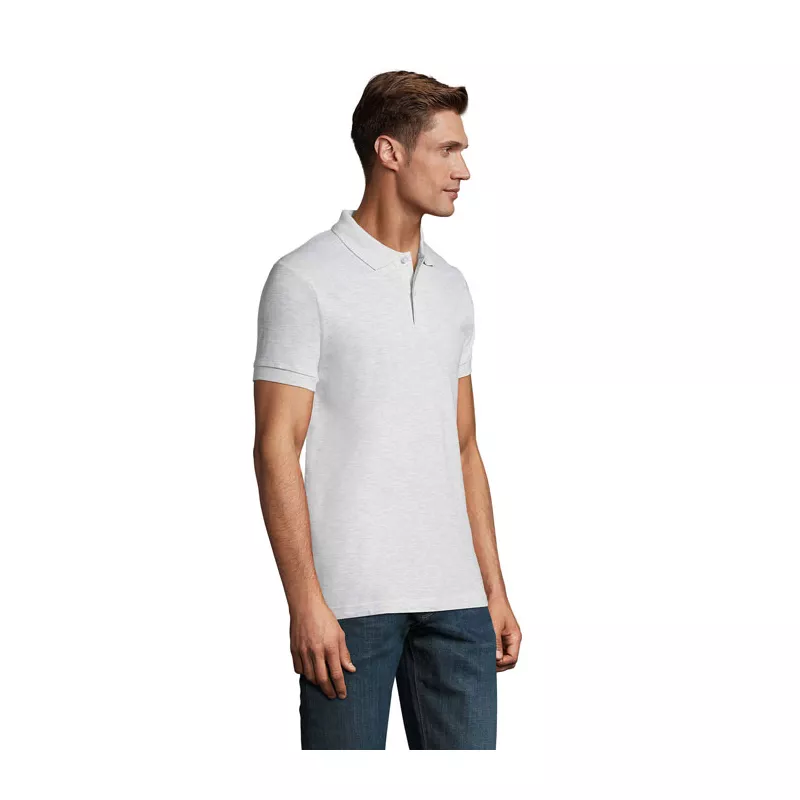 Koszulka polo męska piqué 180 g/m² Sol's PERFECT MEN - Popiól (S11346-AS)