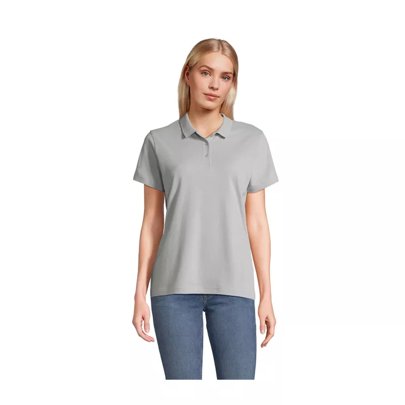 Koszulka polo damska Sol's PULSE WOMEN - Pure Grey (S04501-PG)