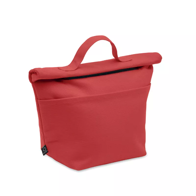 Torba termiczna na lunch z recyklingu RECOBA COLOUR - Czerwony (MO2551-05)