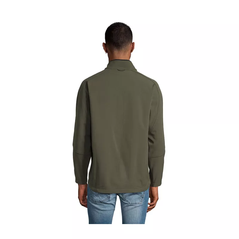 Softshell męski 3-warstwowy 340 g/m² Sol's RELAX - Army (S46600-AR)