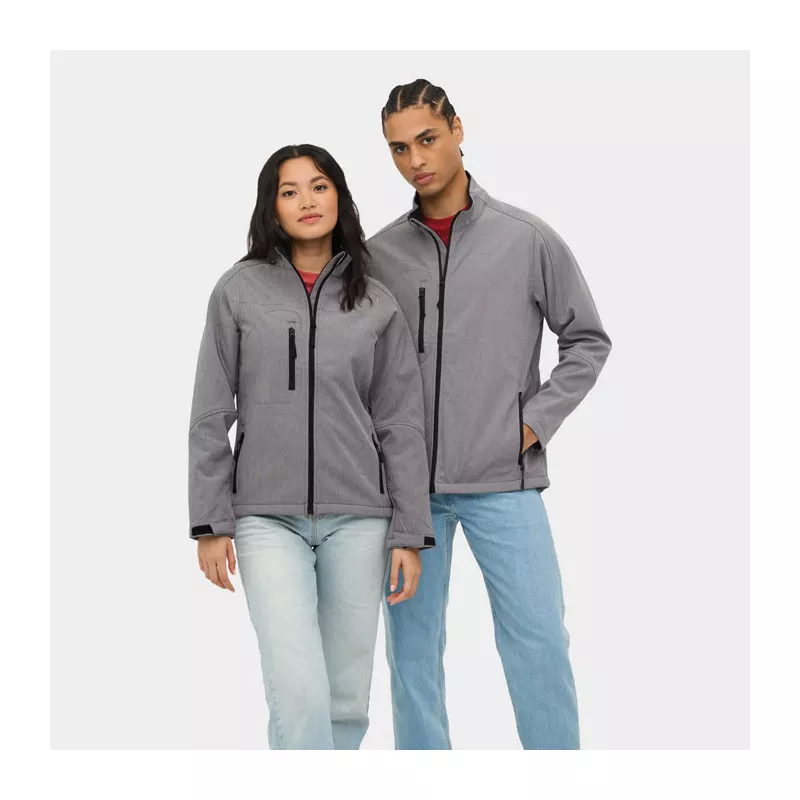 Softshell damski wodoodporny 340 g/m² Sol's ROXY - Szary Melanż (S46800-GM)