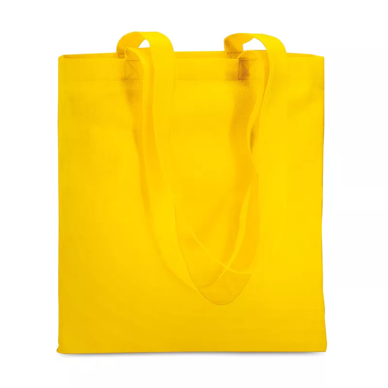 Torba na zakupy z włókniny 40x40 cm 80 g/m² TOTECOLOR - Zólty (IT3787-08)