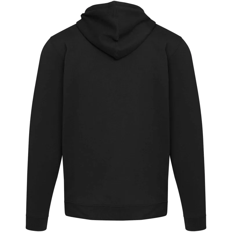 Jasper bluza unisex z kapturem z materiału organicznego pochodzącego z recyklingu z certyfikatem OCS, o gramaturze 280 g/m² - Czarny (39666-BLACK)