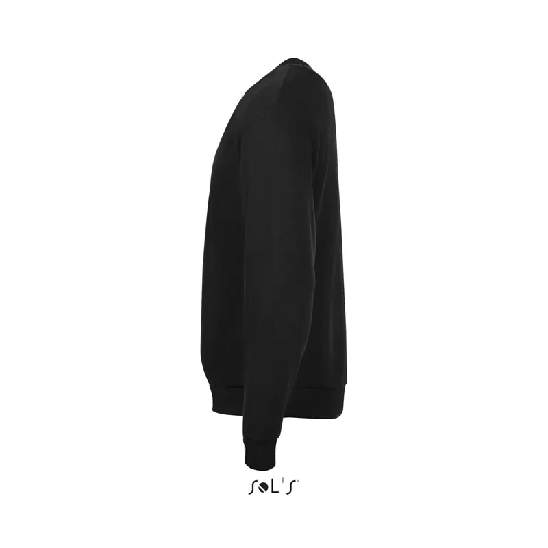 Bluza męska z okrągłym dekoltem 260 g/m² Sol's SPIDER - Czarny (S01168-BK)