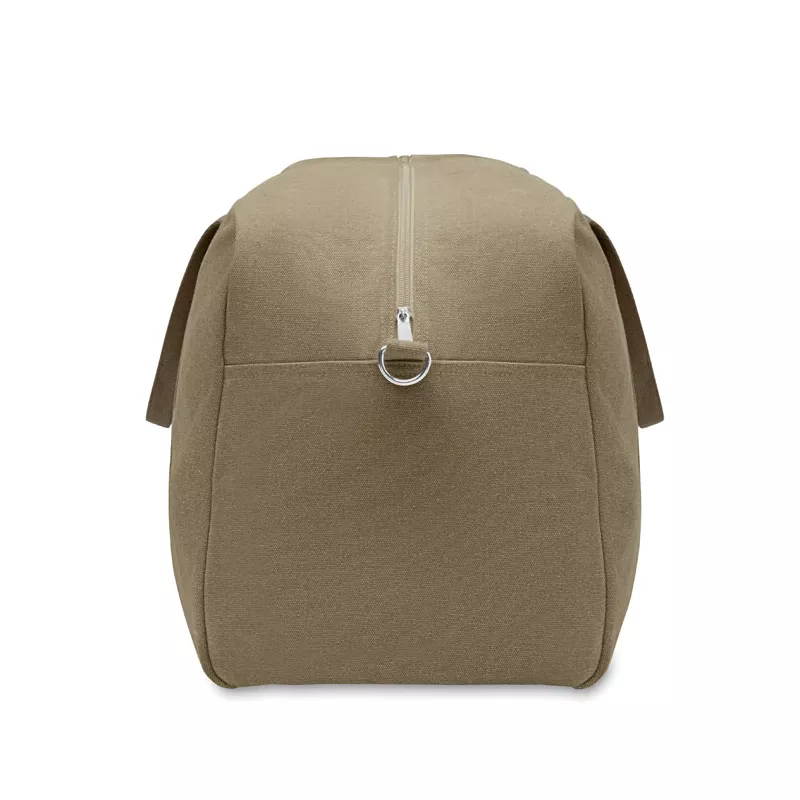 Torba podróżna z recyklingu 450 g/m² DUFFAS COLOUR - Zieleń Wojskowa (MO2508-49)