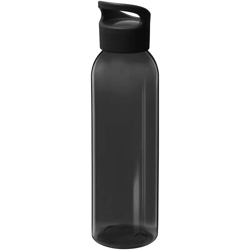 Sky butelka na wodę o pojemności 650 ml z tworzyw sztucznych pochodzących z recyklingu - Czarny (10077790)