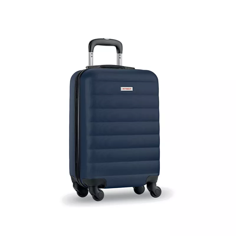 Walizka twarda 20" z ABS na 4 kółkach BUDAPEST - Francuski Granat (MO9178-85)
