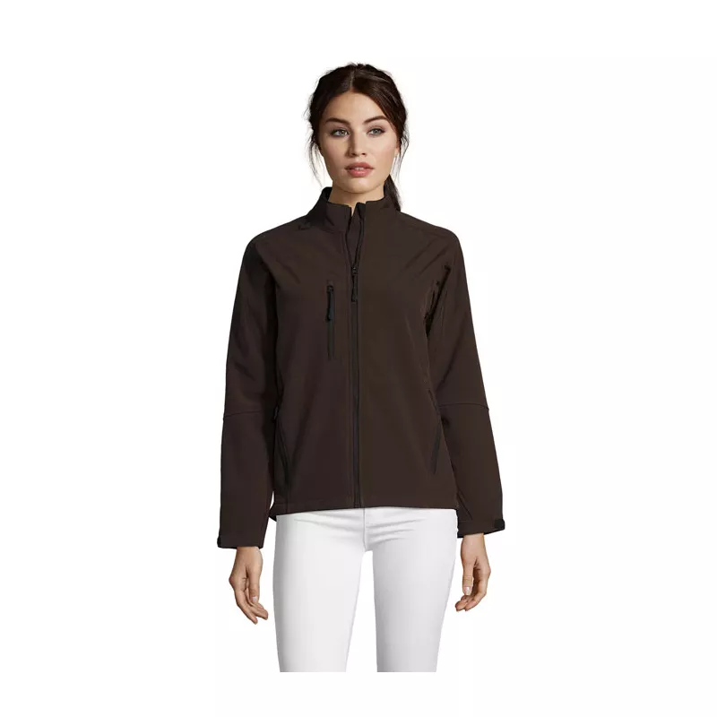 Softshell damski wodoodporny 340 g/m² Sol's ROXY - Dark Chocolate (S46800-DC)