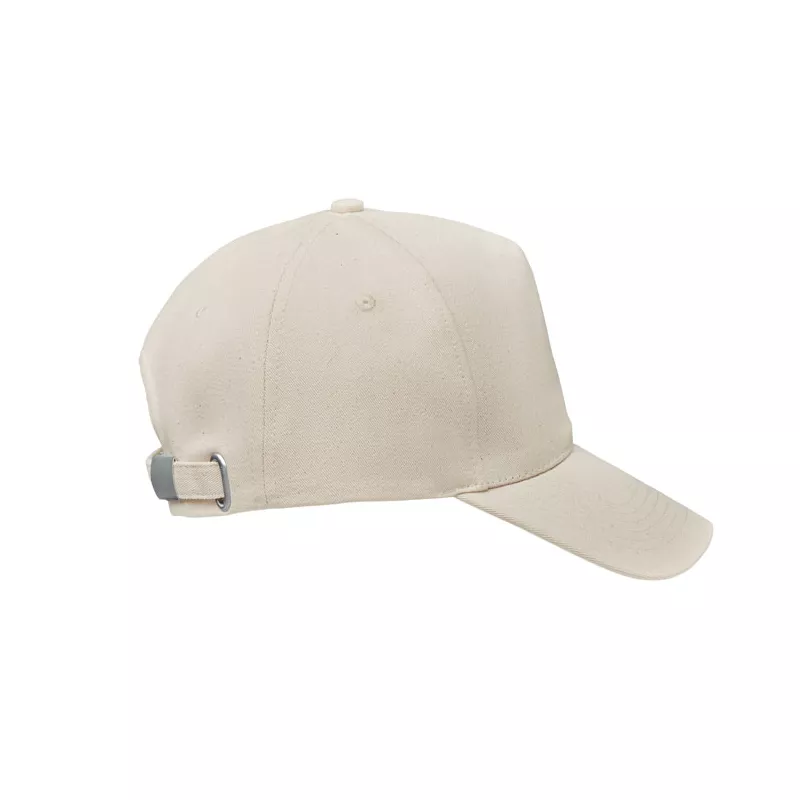 Czapka z daszkiem organiczna 250 g/m² BICCA CAP - Bezowy (MO6432-13)