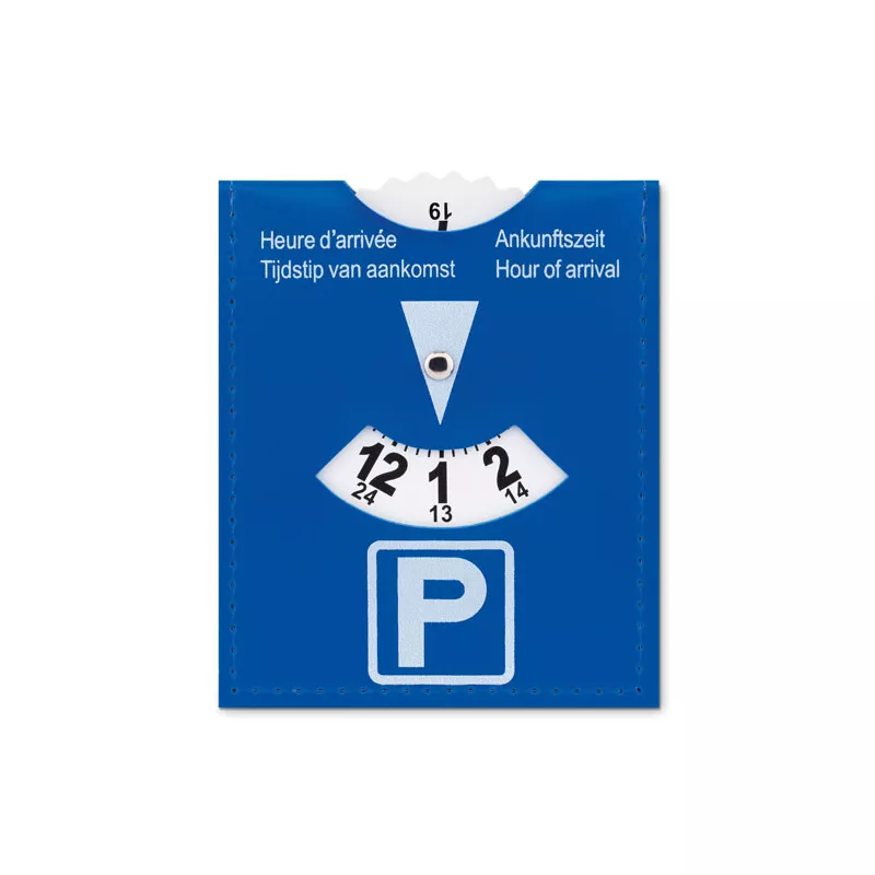 Karta parkingowa z PVC PARKCARD - Niebieski (MO9514-04)