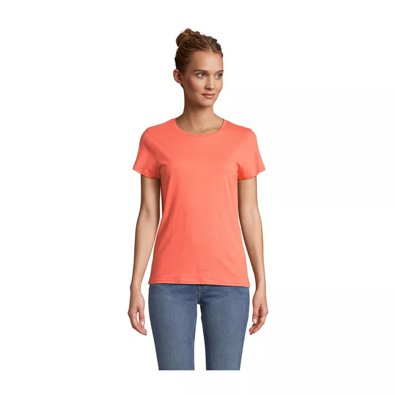 Koszulka damska 150 g/m² Sol's CRUSADER WOMEN - Pop Orange (S03581-PO)