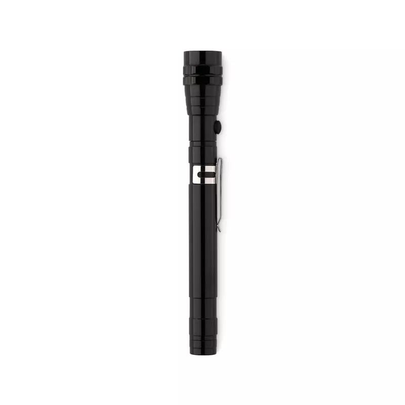 Latarka teleskopowa z magnesem STRETCH-TORCH - Czarny (MO8621-03)
