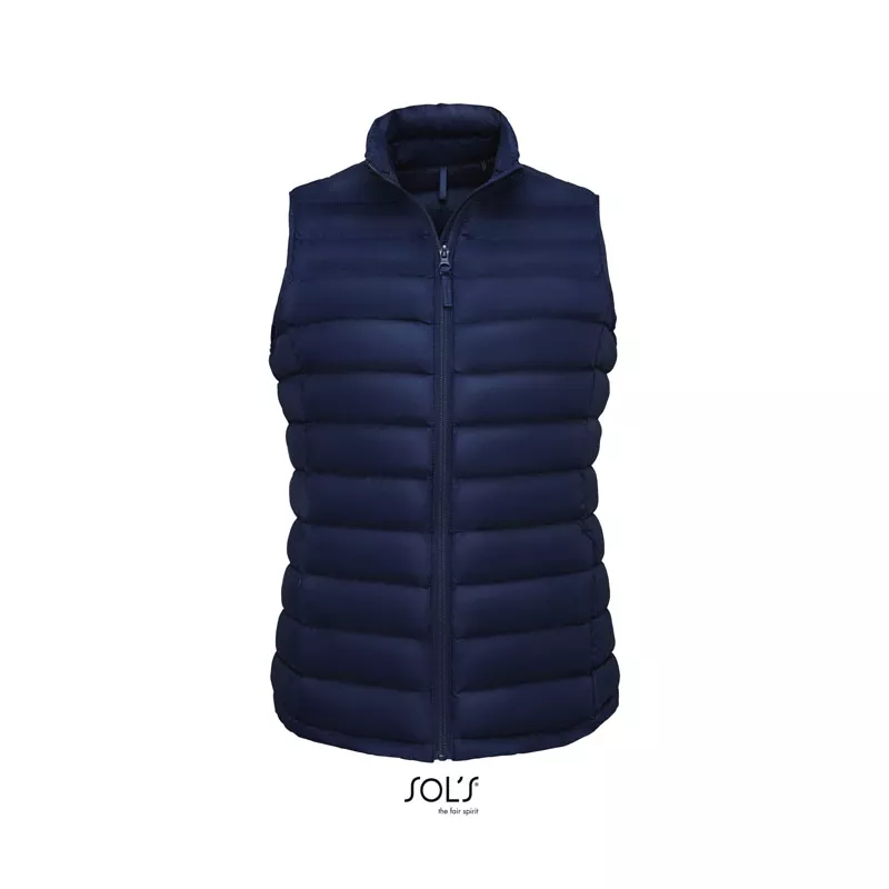 Kamizelka puchowa damska Sol's WILSON BW WOMEN - French Navy (S02890-FN)