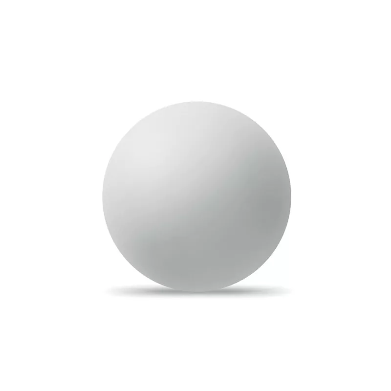 Piłka gumowa do odbijania 6 cm FUNBALL - Bialy (MO2931-06)