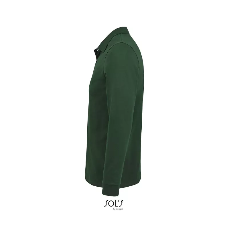 Polo męskie 180 g/m² Sol's PERFECT LSL MEN - Ciemno-Zielony (S02087-BO)