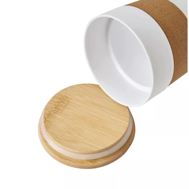 Kubek podróżny TRAVEL GRIP - biały (56-0304567)