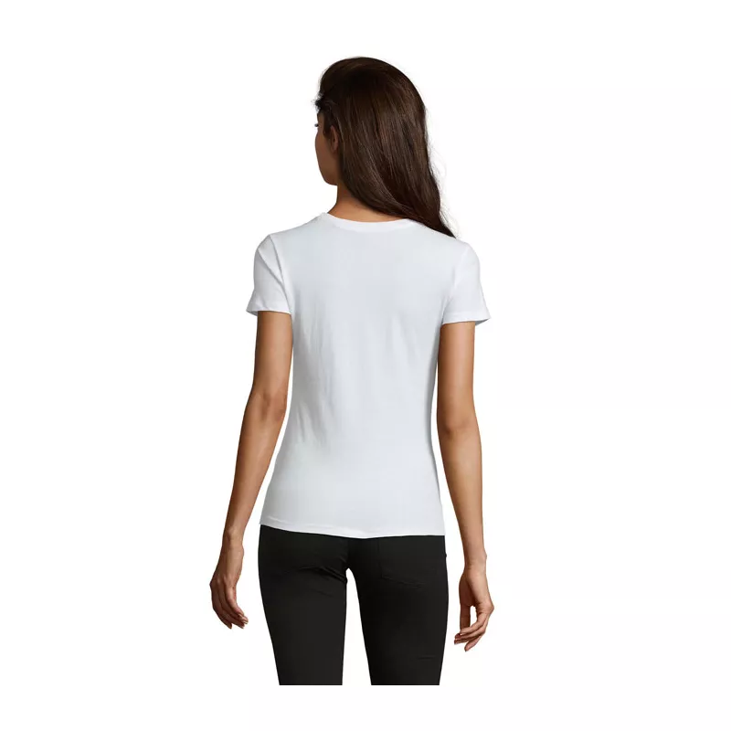 Koszulka damska 150 g/m² Sol's REGENT FIT WOMEN - Bialy (S02758-WH)