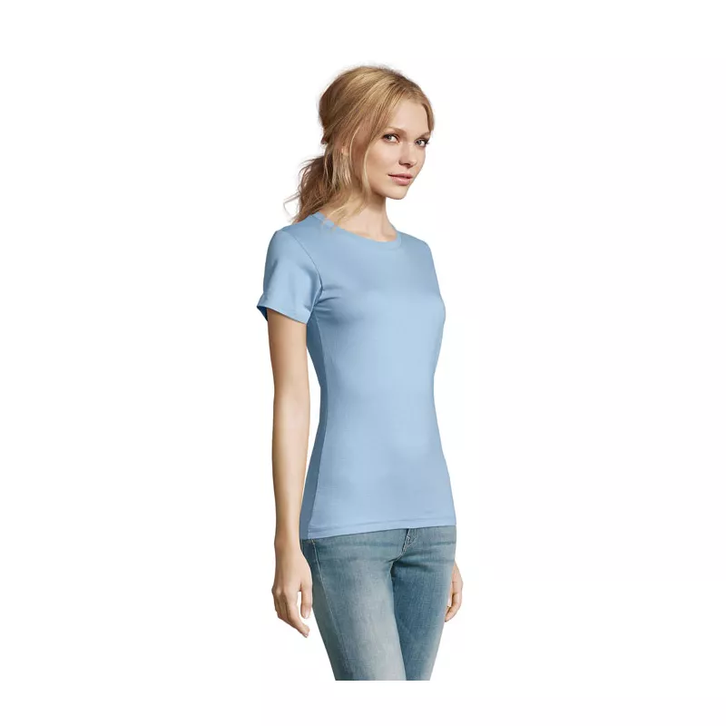 Koszulka damska 190 g/m² Sol's IMPERIAL WOMEN - Blekitny (S11502-SK)