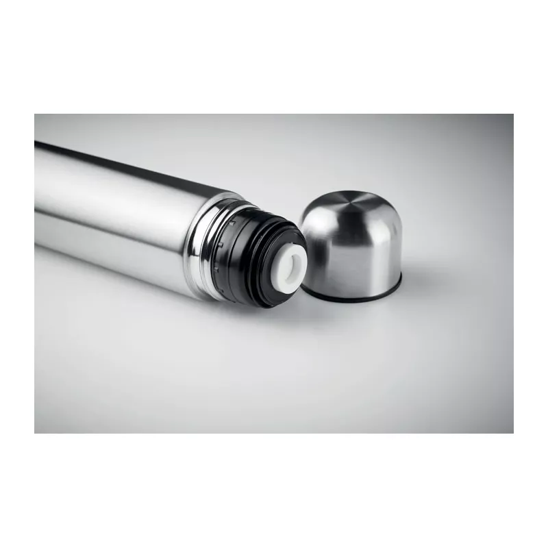 Termos stalowy dwuścienny 900 ml BIG CHAN - Srebrny Mat (MO9703-16)