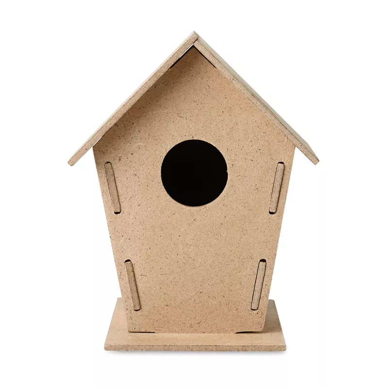 Budka dla ptaków z MDF do złożenia WOOHOUSE - Drewna (MO8532-40)