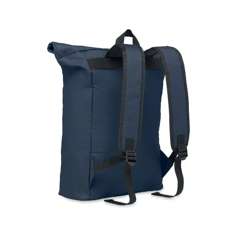 Plecak rolltop na laptop 15" z poliestru 600D IREA - Niebieski (MO2170-04)