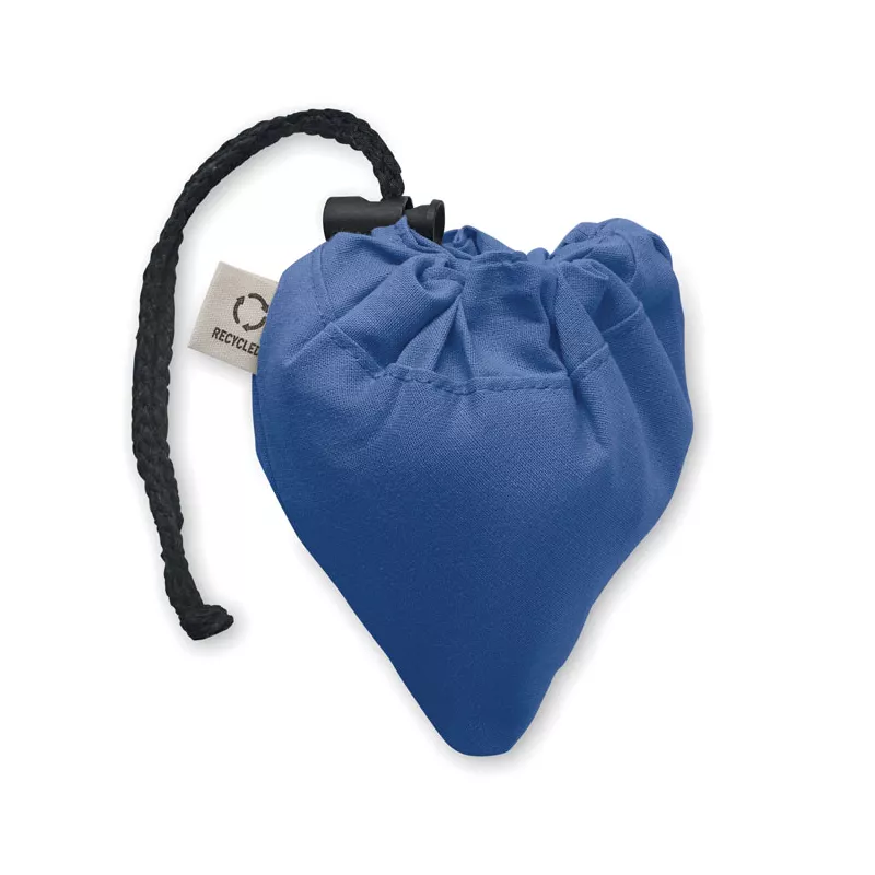 Torba składana z recyklingu 140 g/m² CARRIE COLOUR - Niebieski (MO2487-37)