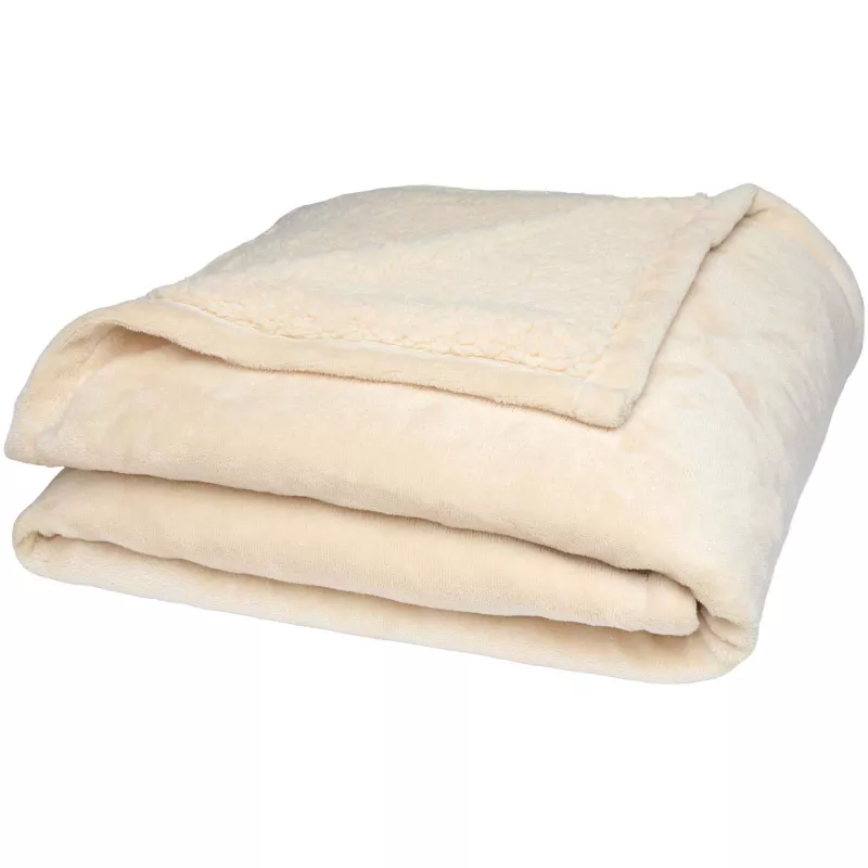 Ashen koc sherpa z recyklingu z certyfikatem GRS - Oatmeal (11351507)
