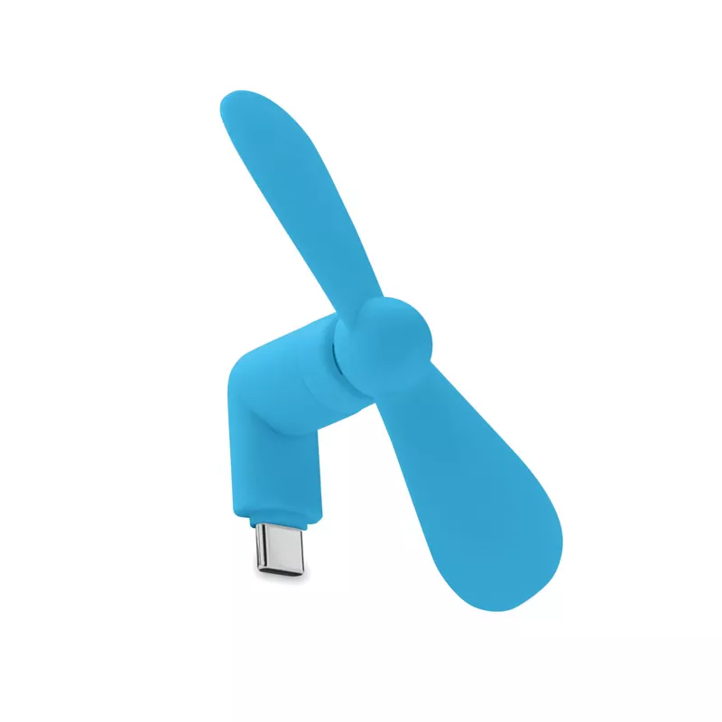 Wentylator do smartfona USB-C PHAN - Turkusowy (MO2282-12)