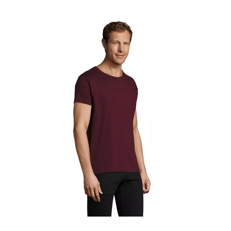 Koszulka męska dopasowana 150 g/m² Sol's REGENT FIT - Oxblood (S00553-OX)