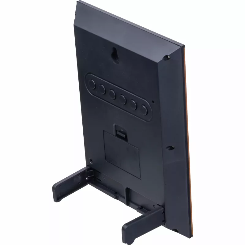 Zegar biurkowy BRUNHILDE - grey (3536713)