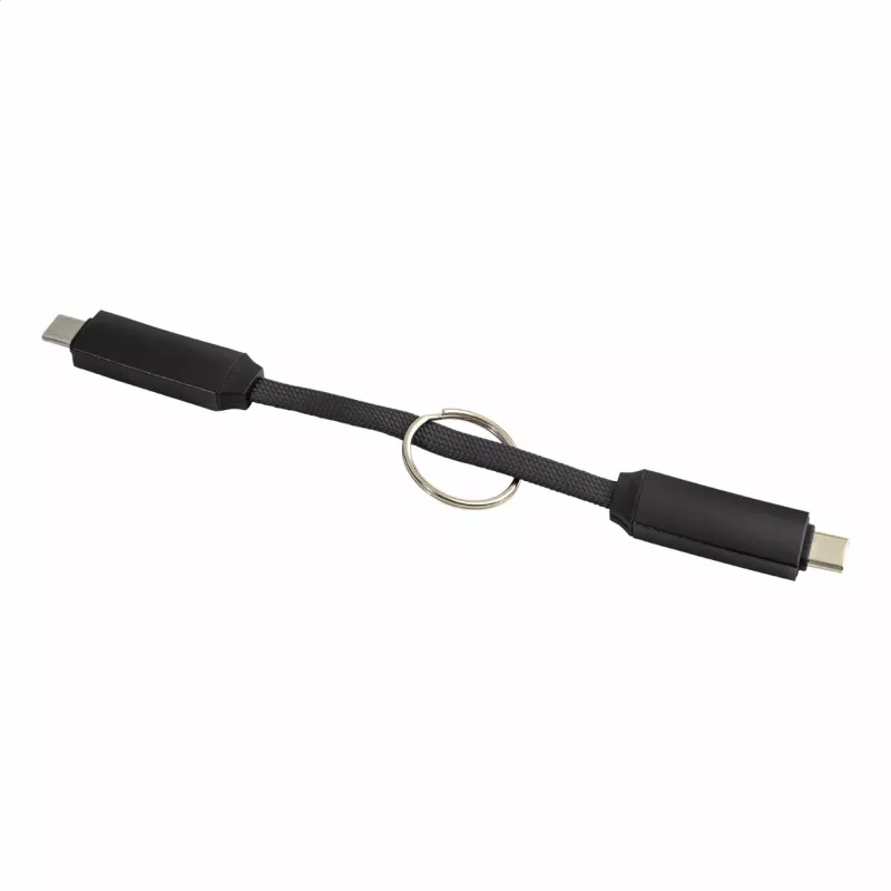 Keycab přívěsek na klíče 60W kabel USB-C - czarny (AP864151-10)