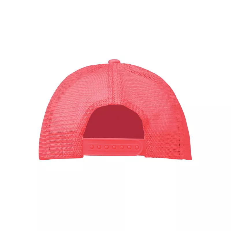 Czapka trucker 5-panelowa 150 g/m² BUBBLE - Fluorescencyjny -Fuksja (MO2269-72)