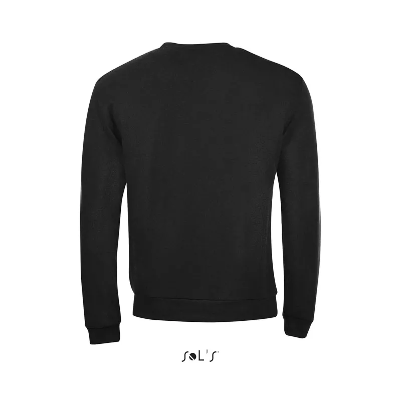 Bluza męska z okrągłym dekoltem 260 g/m² Sol's SPIDER - Czarny (S01168-BK)