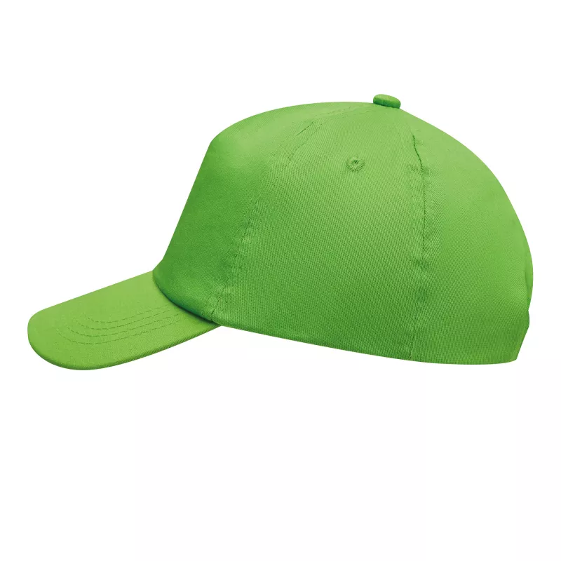 5-segmentowa czapka FAVOURITE - jasnozielony (56-0702050)