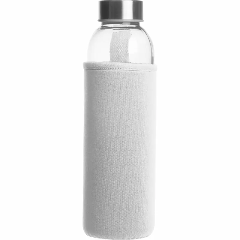 Butelka reklamowa szklana Klagenfurt 500 ml - biały (084206)
