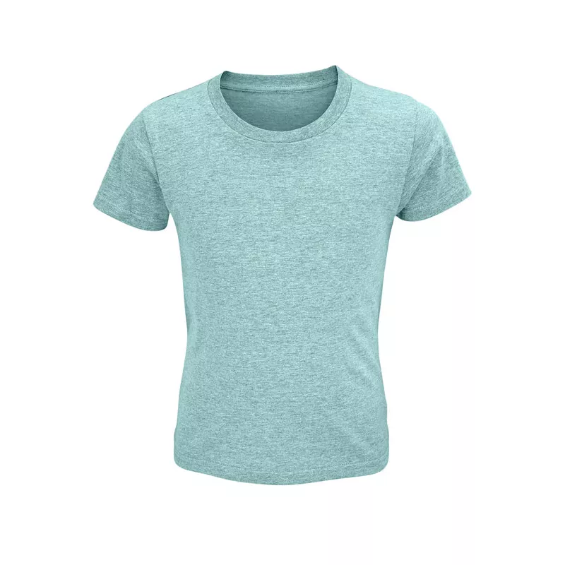 Koszulka organiczna 150 g/m² Sol's CRUSADER KIDS - Heather Light Green (S03580-EJ)