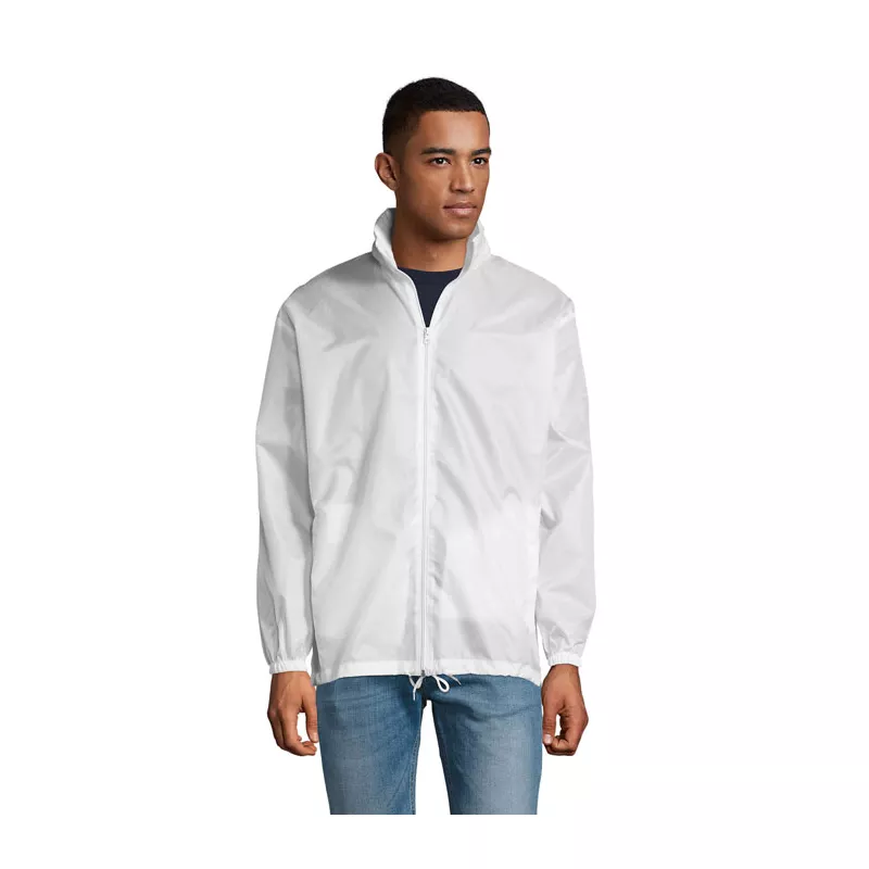 Wiatrówka unisex z kapturem 210 g/m² Sol's SHIFT - Bialy (S01618-WH)