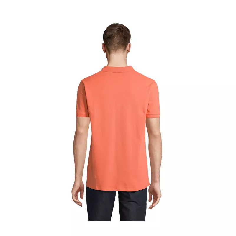 Polo męskie organiczne 170 g/m² Sol's PLANET MEN - Pop Orange (S03566-PO)