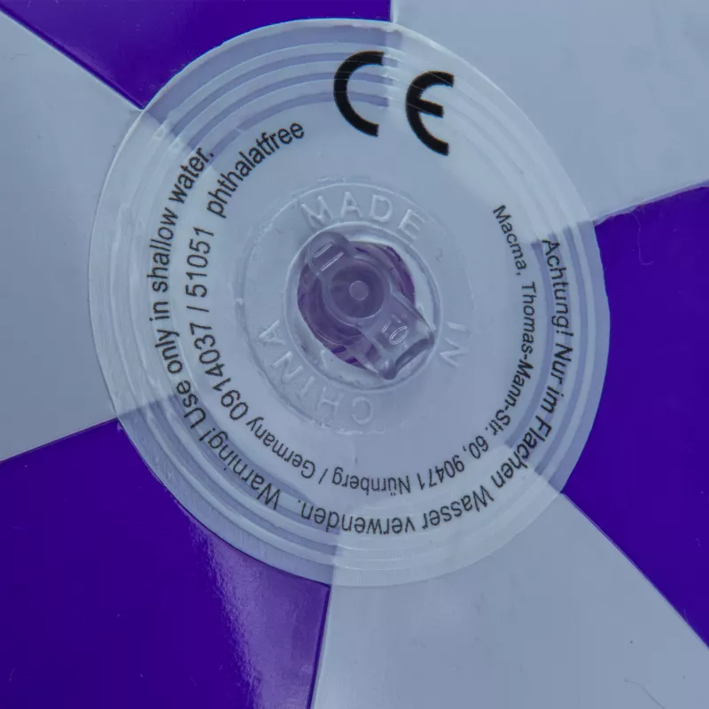 Piłka plażowa ø26 cm BERNHARD - fioletowy (5105112)