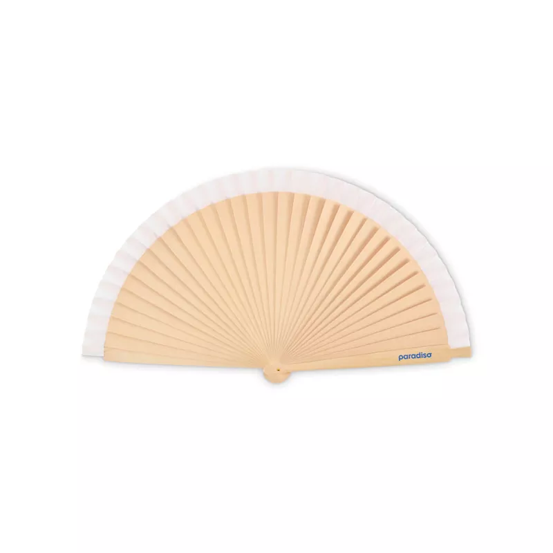 Wachlarz drewniany z 34 żebrami WOODFAN - Bialy (MO2883-06)