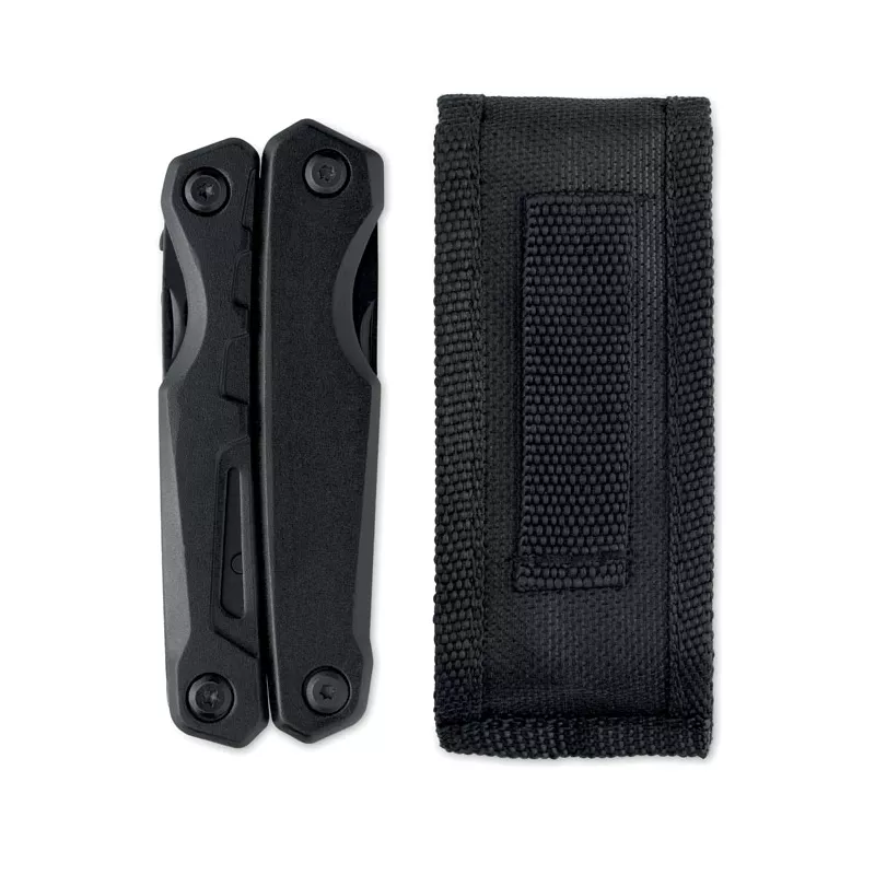 Narzędzie wielofunkcyjne 13 w 1 z etui BLAQUIN - Czarny (MO3129-03)