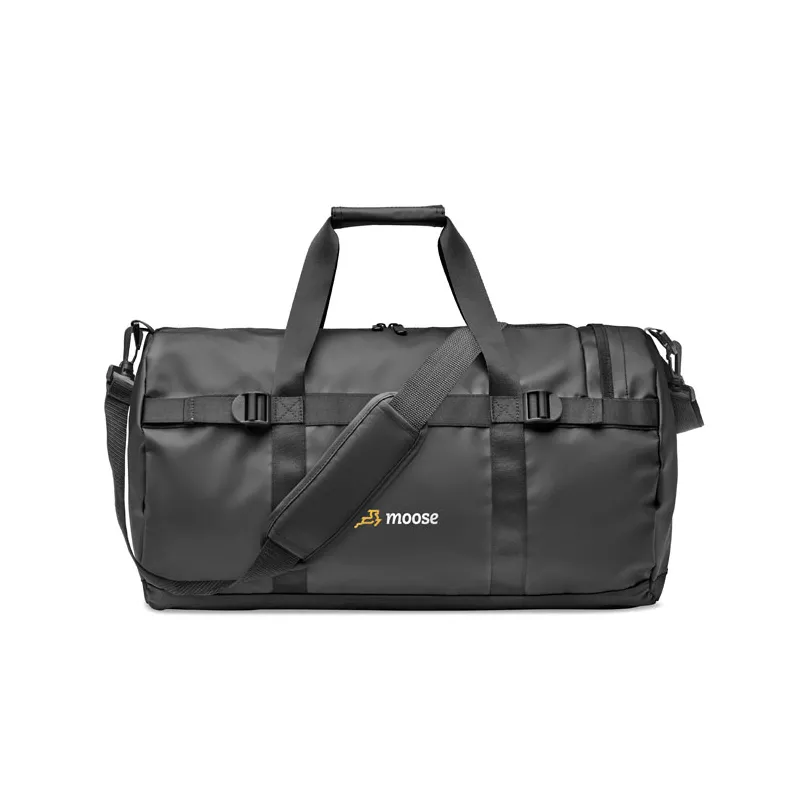Torba sportowa z tarpauliny JAYA DUFFLE - Czarny (MO6940-03)