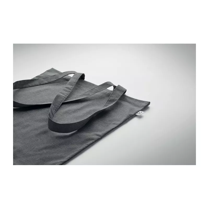 Torba z bawełny z recyklingu 140 g/m² VIVEKA COLOUR - Kamienny Szary (MO2302-15)