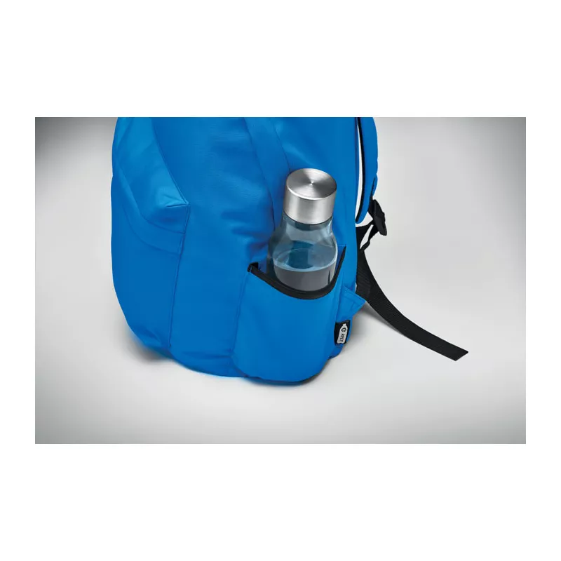 Plecak RPET 600D z wyściełanymi plecami BAPAL+ - Niebieski (MO6703-37)
