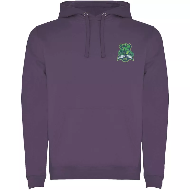Bluza z kapturem "kangurek" 280 g/m² Roly Urban - Liljowy (R1067-LILAC)