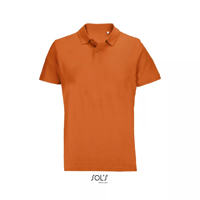 Koszulka polo unisex z czesanej bawełny Sol's PULSE - Pomaranczowy (S04502-OR)