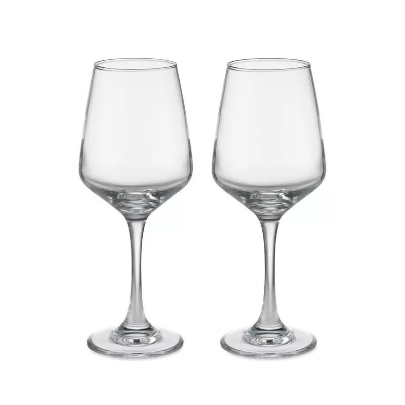 Zestaw 2 kieliszków do wina 400 ml CHEERS - Przezroczysty (MO6643-22)